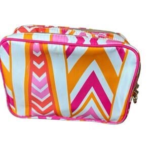 Trina Zippered Makeup Cosmetic Travel Case